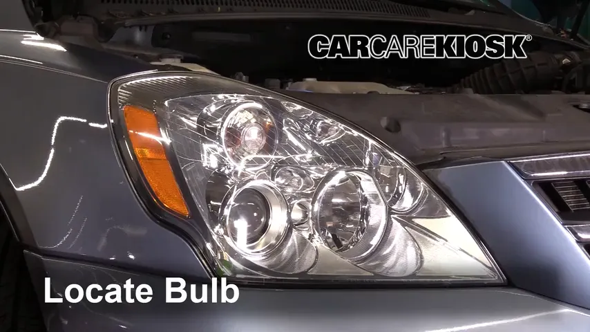2008 Hyundai Entourage GLS 3.8L V6 Lights Highbeam (replace bulb)